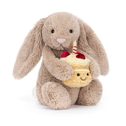 Bashful Beige Bunny – Birthday Edition